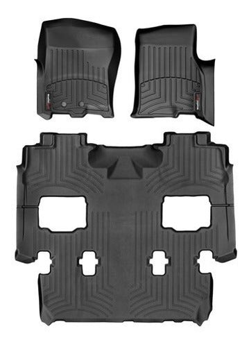 Tapetes Weathertech Navigator 2011-17 -1ra+2da/3ra F + Caj C