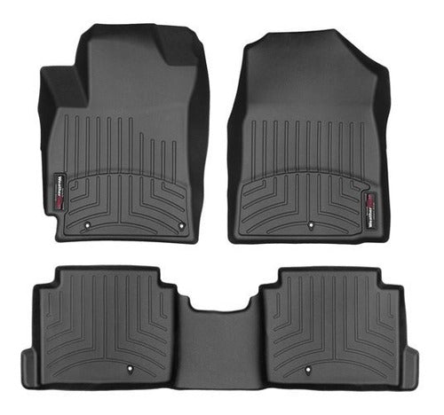 Tapetes Weathertech Elantra 2017-2018 - 1ra+2da Fila