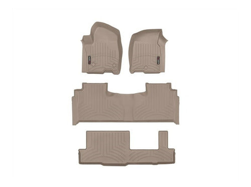 Tapetes Weathertech Qx60 2022+ (6 Pas) 1ra+2da+3raf+ Caj C