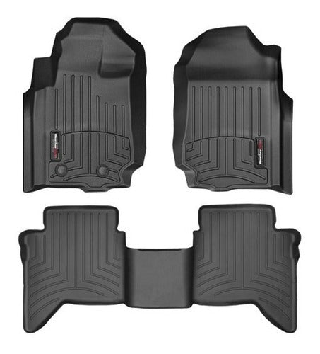 Tapetes Uso Rudo Weathertech Ford Ranger 2020 1ra+2da Filas