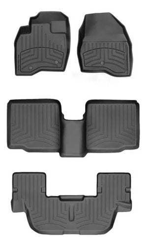 Tapete Weathertech Hp Gmc Acadia 2024+  1ra+2da+3ra F + Caj