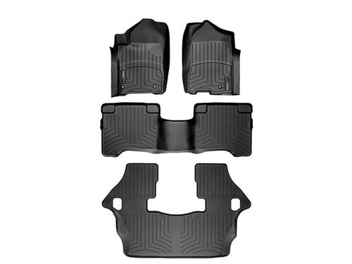 Tapetes Weathertech Santa Fe 2019-2020 - 1ra+2da Filas + Caj