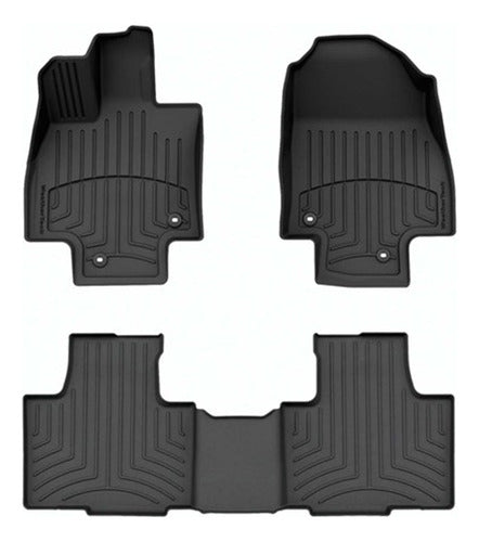 Tapetes Hp Weathertech Grand Highlander 2024+ 1ra+2da+3ra F
