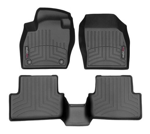 Tapetes Uso Rudo Weathertech Versa 2020 - 1ra+2da Filas
