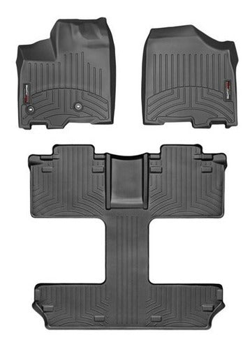 Tapete Weathertech Hp Telluride 2020+ - 1ra+2da+3ra Filas