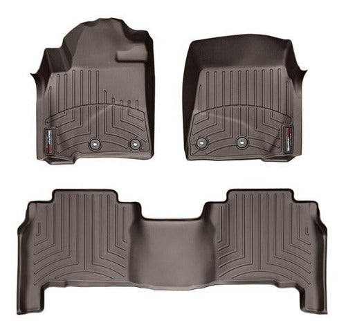 Tapetes Weathertech Land Cruiser 2008-2021 - 1ra+2da F+caj