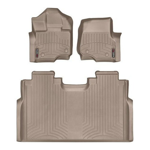 Tapetes Weathertech F-150 Lobo 2015-2020 1ra+2da Filas