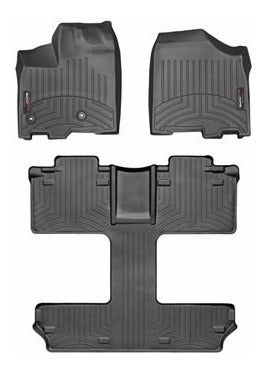 Tapetes Weathertech Fiat 500 2011-2017 - 1ra+2da Filas + Caj