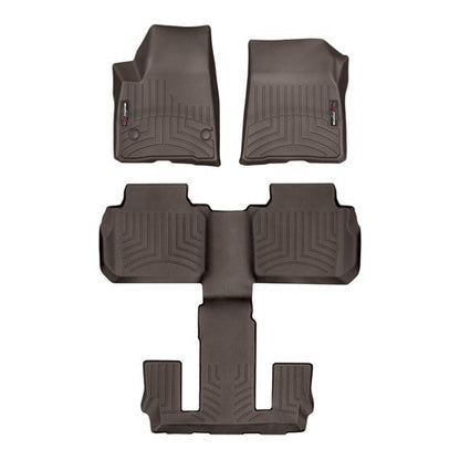 Tapete Weathertech Acadia 2017-2019 - 1ra+2da/3ra Filas