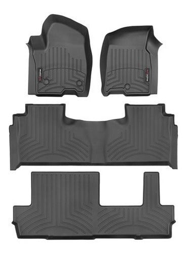 Tapetes Weathertech Tahoe 2021+ 1ra+2da Indiv+3ra F + Caj L