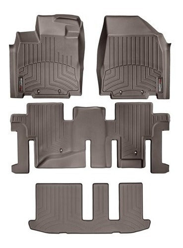 Tapetes Weathertech Qx60 2014-2021 - 1ra+2da+3rafilas+caj L