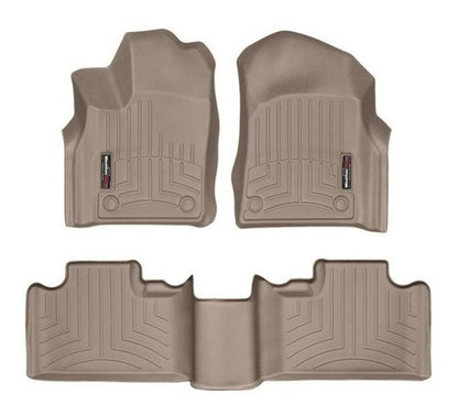 Tapetes Uso Rudo Weathertech Durango 2016+ 1ra+2da Filas