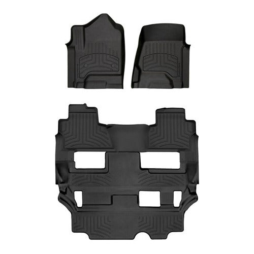 Tapetes Uso Rudo Weathertech Hp Tahoe 2015-2020 1ra+2da+3raf