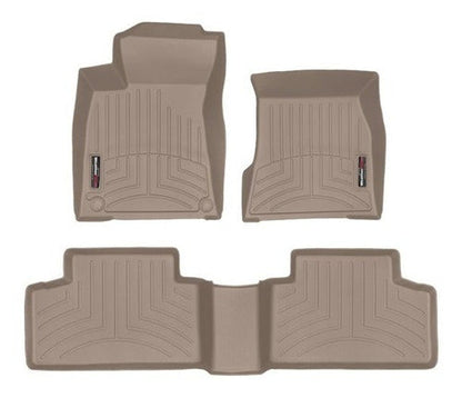 Tapetes Weathertech Audi Q8 2018-2020 - 1ra+2da Filas