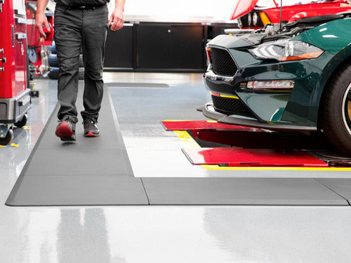 Tapete Weathertech Comfortmat Antifatiga Connect-end Gris