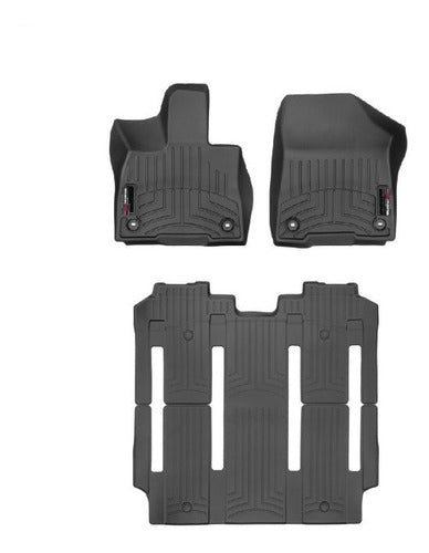 Tapetes Weathertech Sienna 2021+ - 1ra+2da/3ra Filas 7 Pax