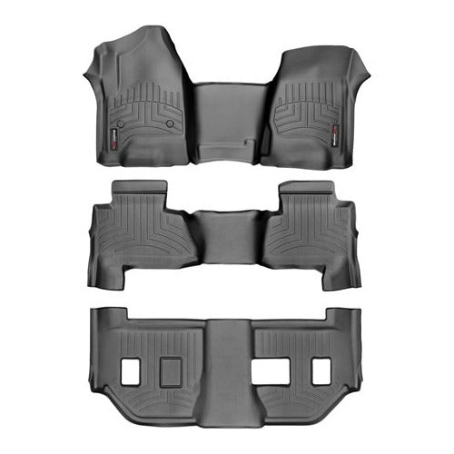 Tapetes Weathertech Suburban 2011-2014 1ra+2da+3ra F+ Caj C