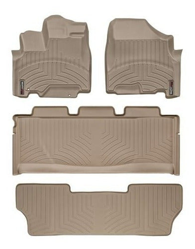 Tapetes Weathertech Odyssey 2005-2010 - 1ra+2da+3ra F + Caju