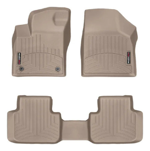 Tapetes Weathertech Teramont Cross Sport 2021+ 1ra+2da Filas