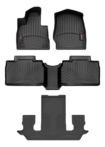 Tapetes Premium Weathertech Explorer 2024+ 1ra+2da+3ra Filas