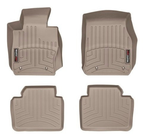 Tapetes Weathertech Bmw Serie 3 2012-2018 - 1ra+2da Filas