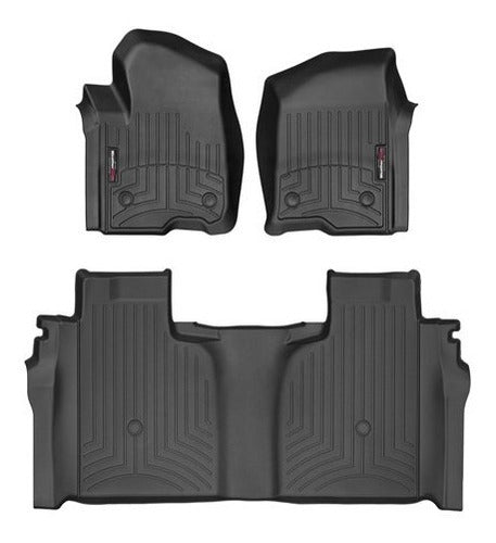Tapetes Weathertech Sierra 2019+ Dob Cab - 1ra+2da Filas