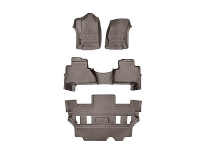 Tapetes Weathertech Escalade 2015-2020-1ra+2da+3ra F+ Caj C