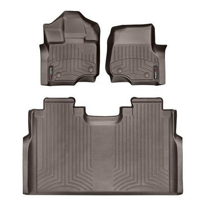 Tapetes Weathertech F-150 Lobo 2015-2020 1ra+2da Filas