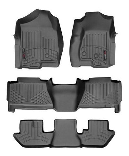 Tapetes Weathertech Qx60 2022+ (7 Pas) 1ra+2da+3raf+ Caj C