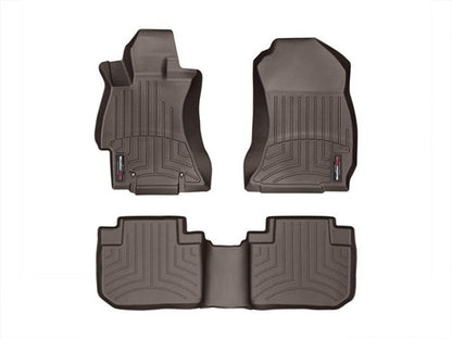 Tapetes Weathertech Forester 2014-2018 - 1ra+2da F + Cajuela