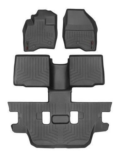 Tapetes Weathertech Ram 19-20 Cabina Doble 1ra+2da Filas
