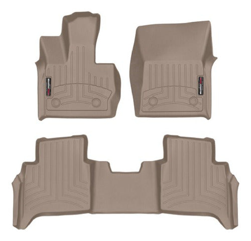 Tapetes Weathertech Clase G 2019+ 1ra+2da Filas + Cajuela
