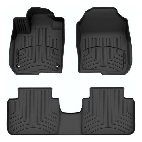 Tapetes Uso Rudo Weathertech Hp Hr-v 2023+ 1ra+2da Filas