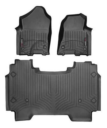 Tapetes Weathertech Ram Doble Cabina 2019+ 1ra+2da Filas