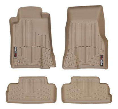 Tapetes Weathertech Mustang 2005-2010 - 1ra+2da Filas