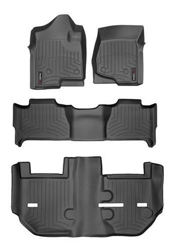 Tapetes Weathertech Suburban 2011-2014 - 1ra+2da+3ra Filas