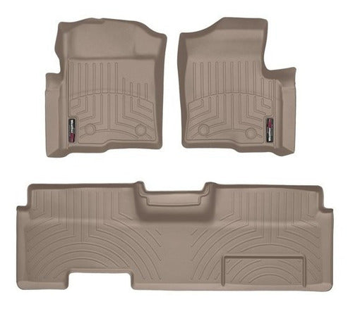 Tapetes Weathertech F-150 2009-2014 -1ra+2da Fil Cab Y Media