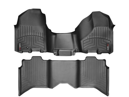 Tapetes Weathertech Sierra 2019+ 1ra F Corrido + 2da Fila