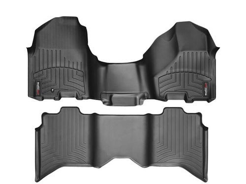 Tapetes Weathertech Sierra 2019+ 1ra F Corrido + 2da Fila
