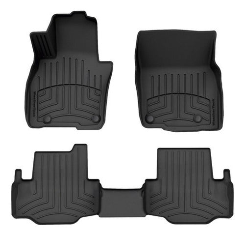 Tapetes Weathertech Fusion 2017-2020 - 1ra+2da Filas+caj