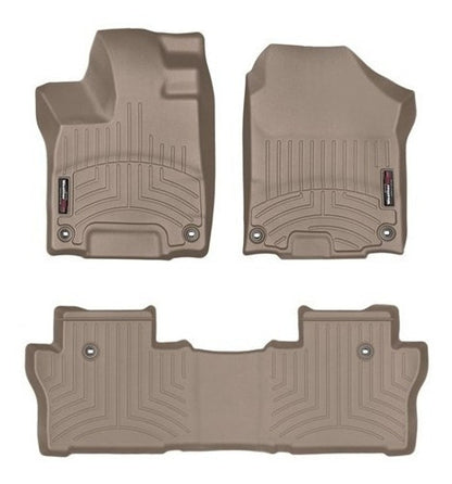 Tapetes Uso Rudo Weathertech Pilot 2016-2020 - 1ra+2da Filas