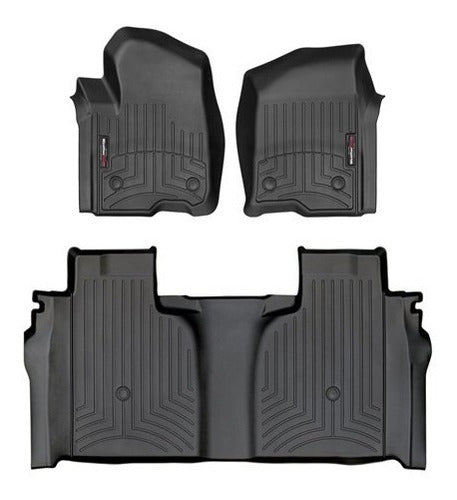 Tapetes Weathertech Sierra 2019-2020 - 1ra+2da Filas