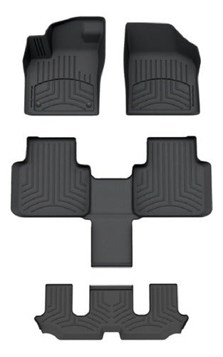 Tapetes Weathertech Hp Teramont 2018+ 1ra+2a+3ra Filas