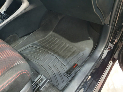 Tapetes Weathertech Yaris Sedan 2016-2022 - 1ra+2da F + Caj