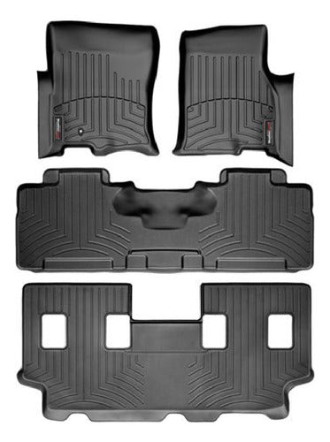 Tapetes Weathertech Expedition 2007-2011 - 1+2+3ra F + Caj L