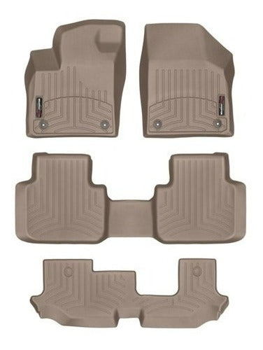Tapetes Weathertech Teramont 2018+ 1ra+2da+3ra Filas + Caj C