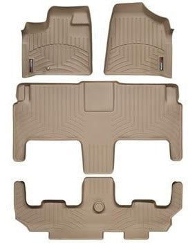 Tapetes Weathertech Routan 2009-2012 - 1ra+2da+3ra F + Cajue