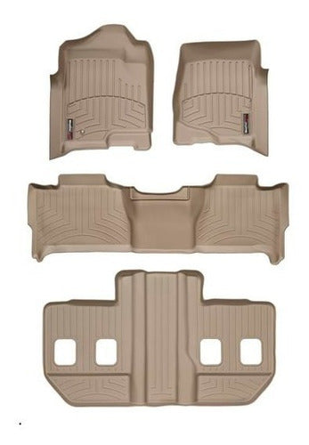 Tapetes Weathertech Suburban 2007-10-1ra+2da+3ra F+cajuela C