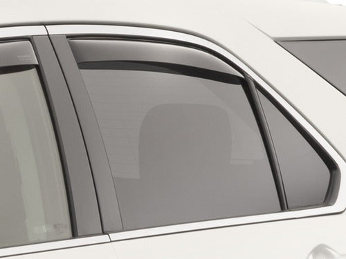 Weathertech Deflectores Ventanas Traseras Equinox 2010-2017