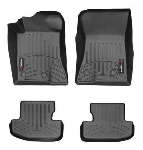 Tapetes Weathertech Mustang 2015-2019 - 1ra+2da Filas + Caju